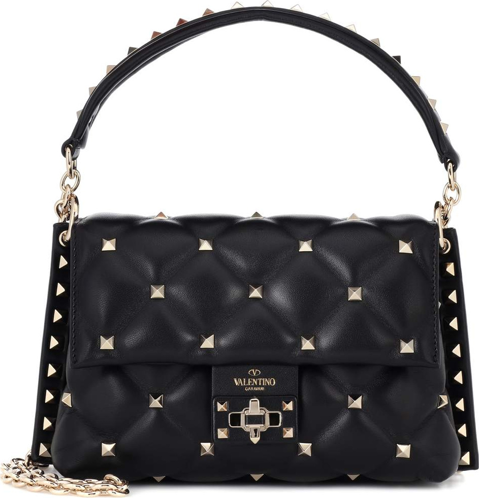 Valentino Valentino Garavani Candystud leather shoulder bag