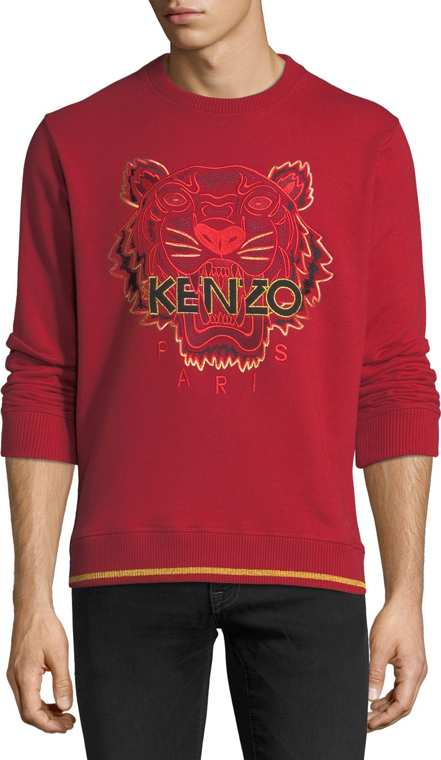 KENZO Logo Tiger Graphic Sweatshirt