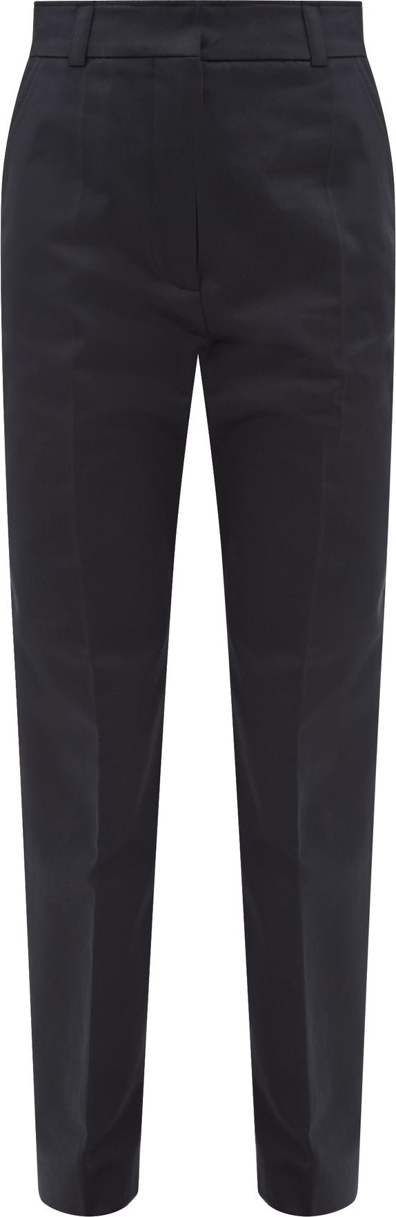 Marni Straight-leg cotton-sateen trousers