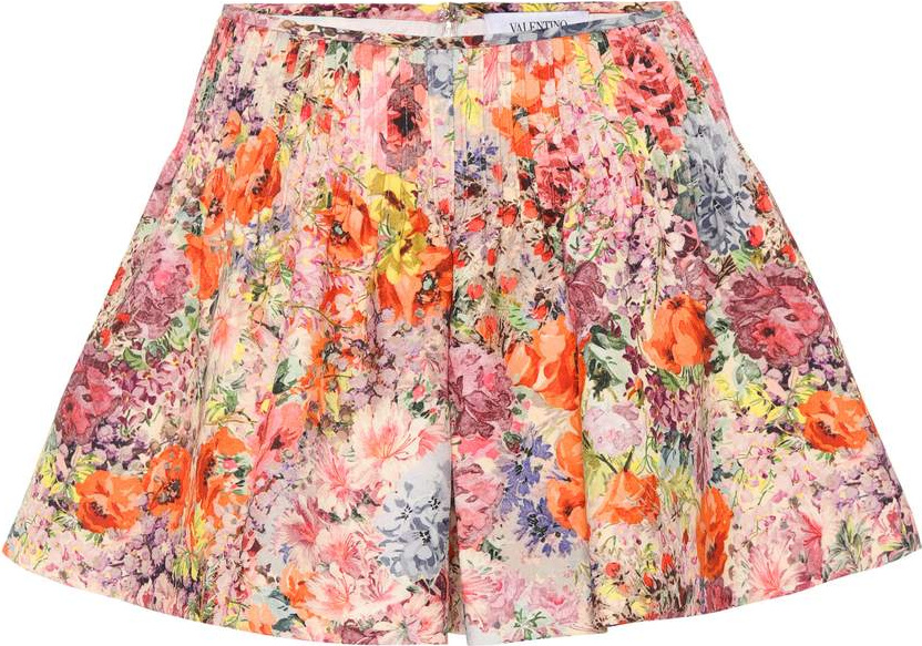 Valentino Wool and silk shorts