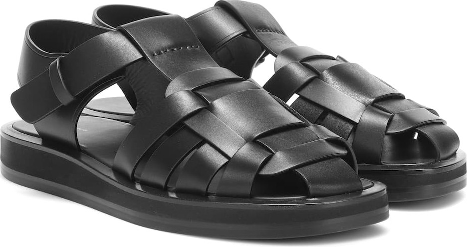 THE ROW Gaia 2 leather sandals
