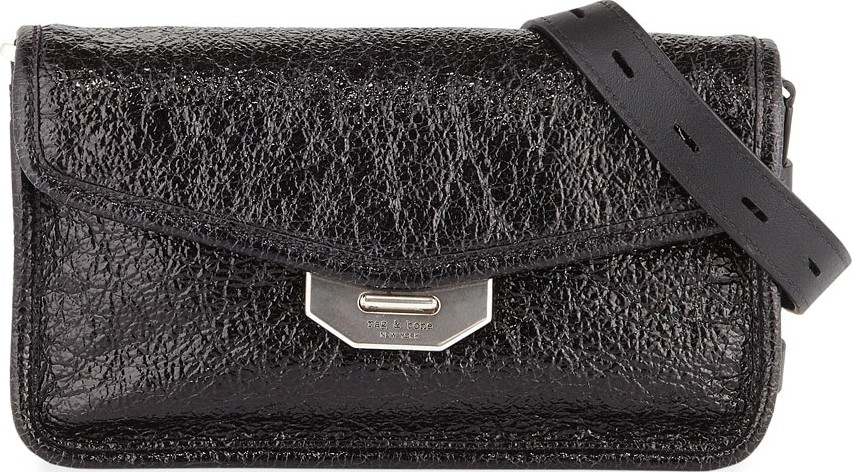 Rag & Bone Field Crackled Clutch Bag