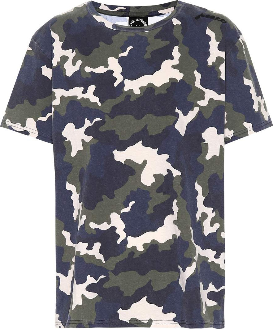 The Upside Simba camouflage cotton T-shirt