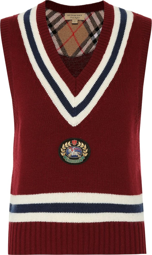 Burberry London England Wool and cashmere vest