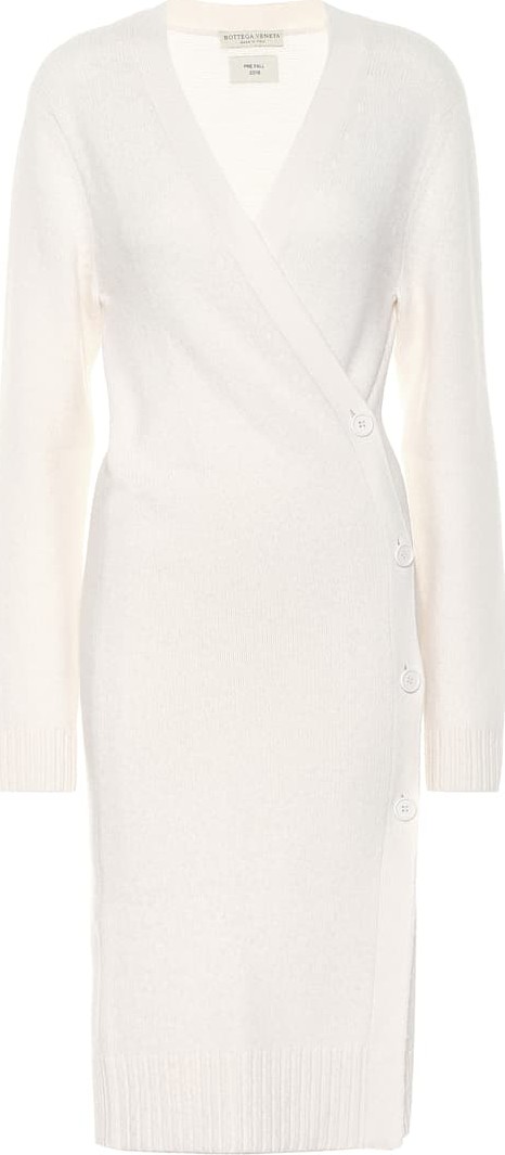 Bottega Veneta Long wool cardigan