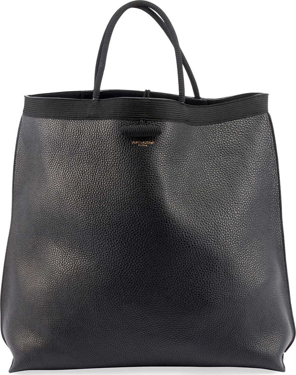 Saint Laurent Patti Large Leather Tote Bag