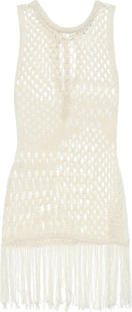 Altuzarra Carmela cotton-blend knit top