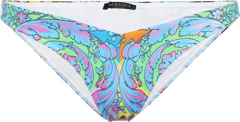 Versace Printed bikini bottoms