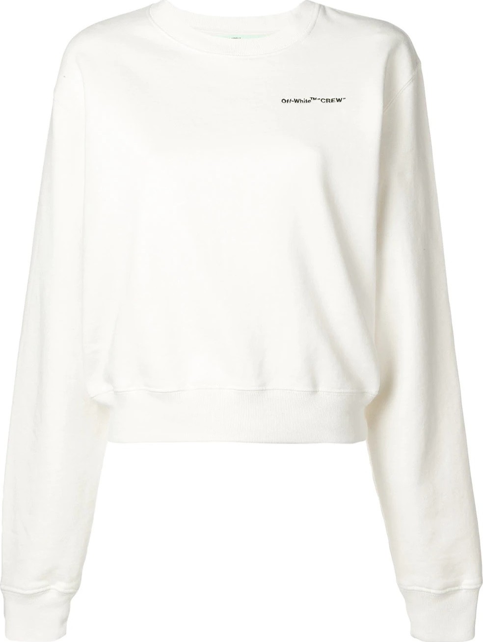 Off White quotes crewneck
