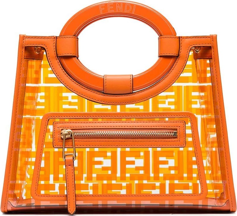 Fendi Runway small FF logo handbag