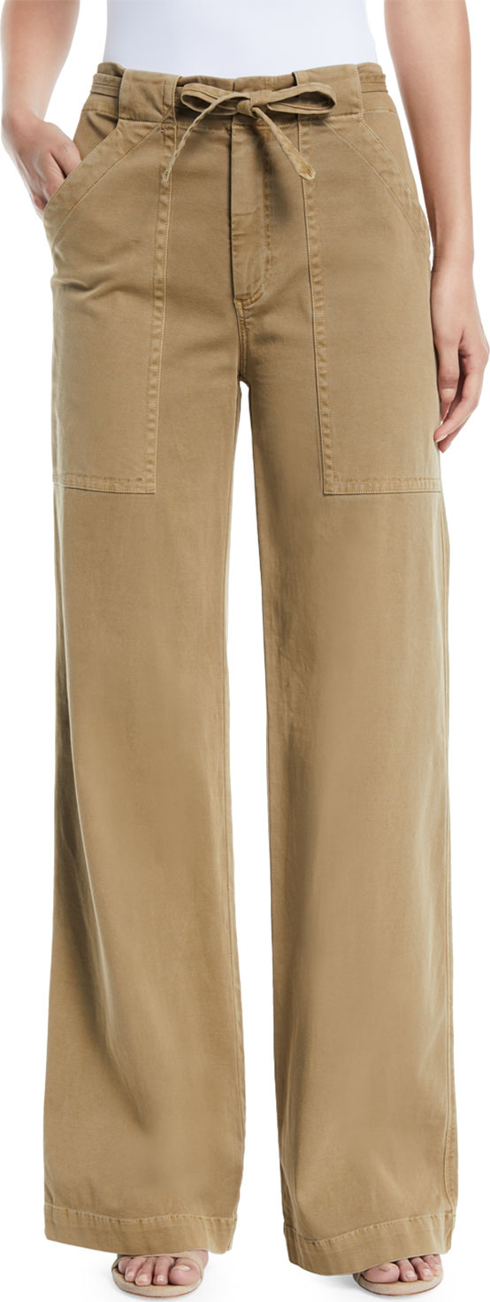 A.L.C. Carver Belted Wide-Leg Pants