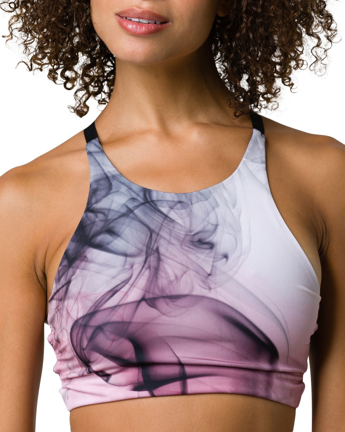 ONZIE High Graphic Elastic Strappy Sports Bra ONZIE High Graphic Elastic Strappy Sports Bra