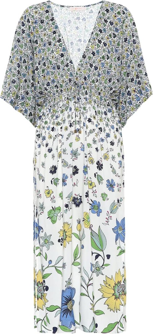 Tory Burch Floral midi dress