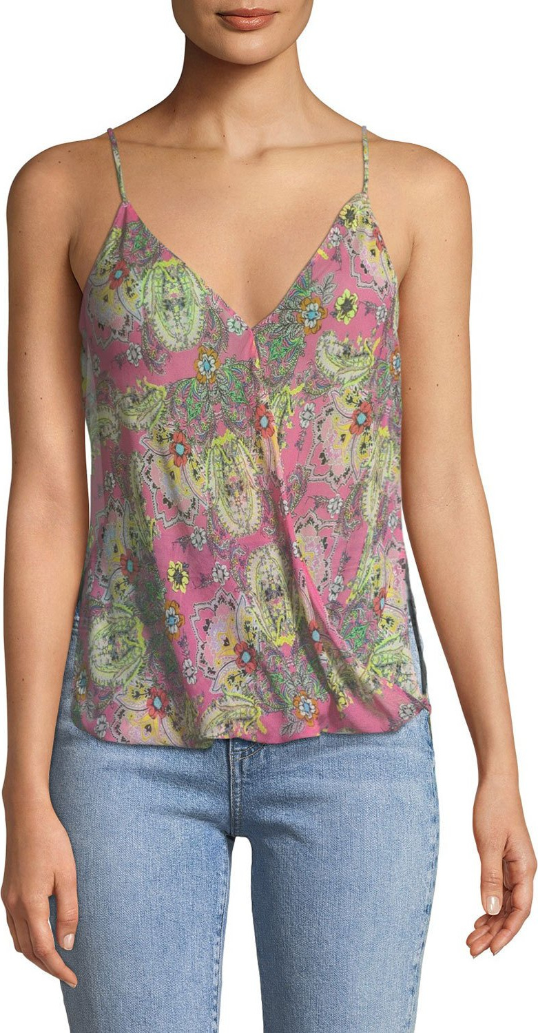 Bailey 44 Tantra V-Neck Sleeveless Printed Top