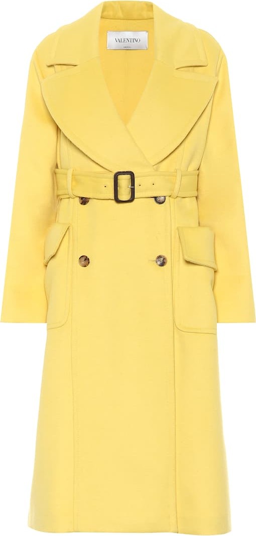 Valentino Angora and wool coat