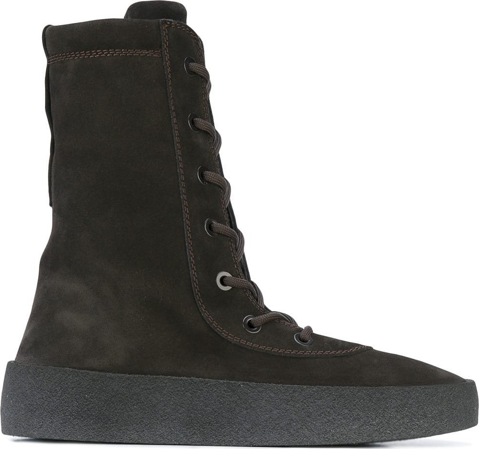 Yeezy Suede crepe boot
