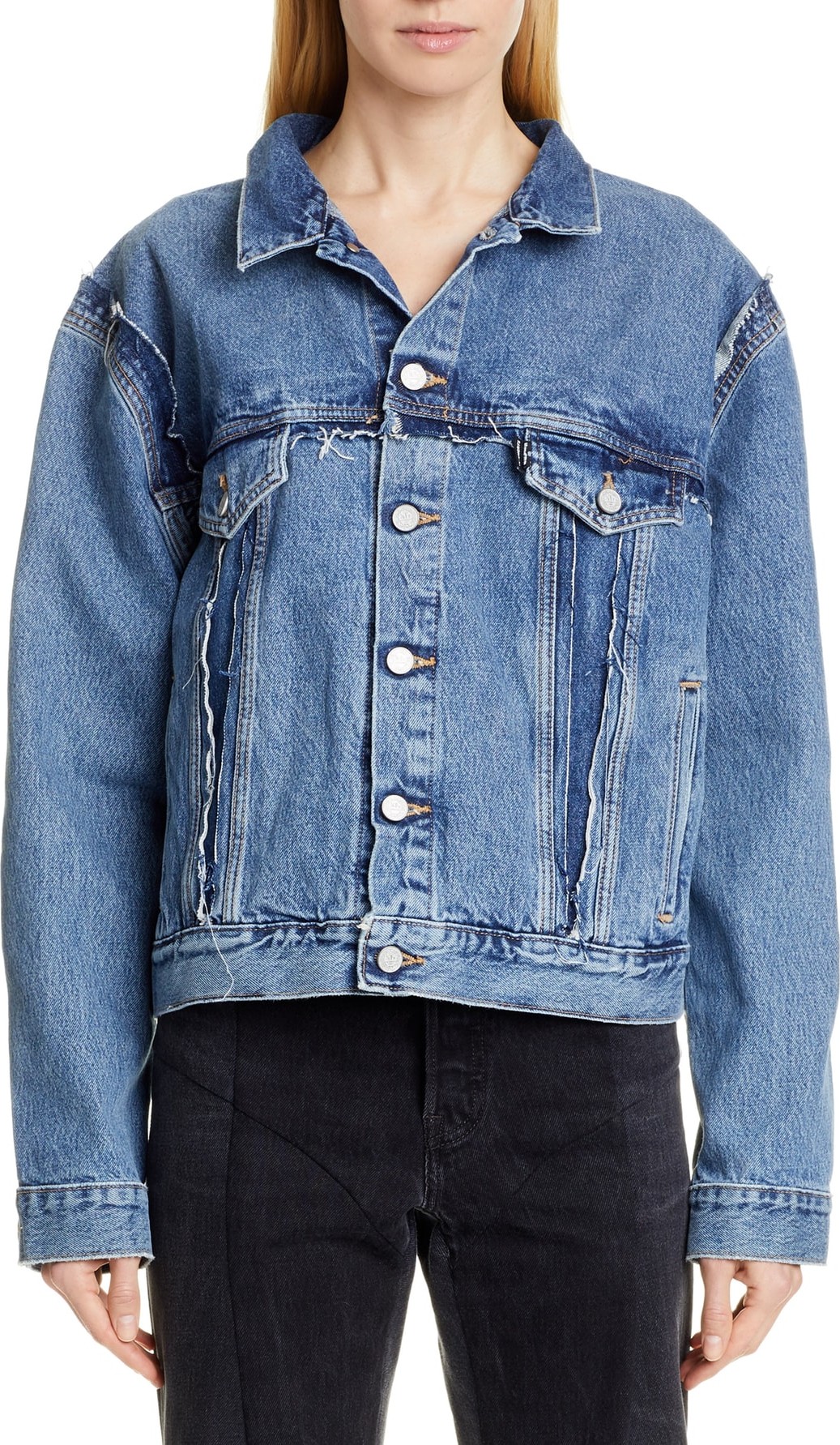 Vetements Double Sided Denim Jacket