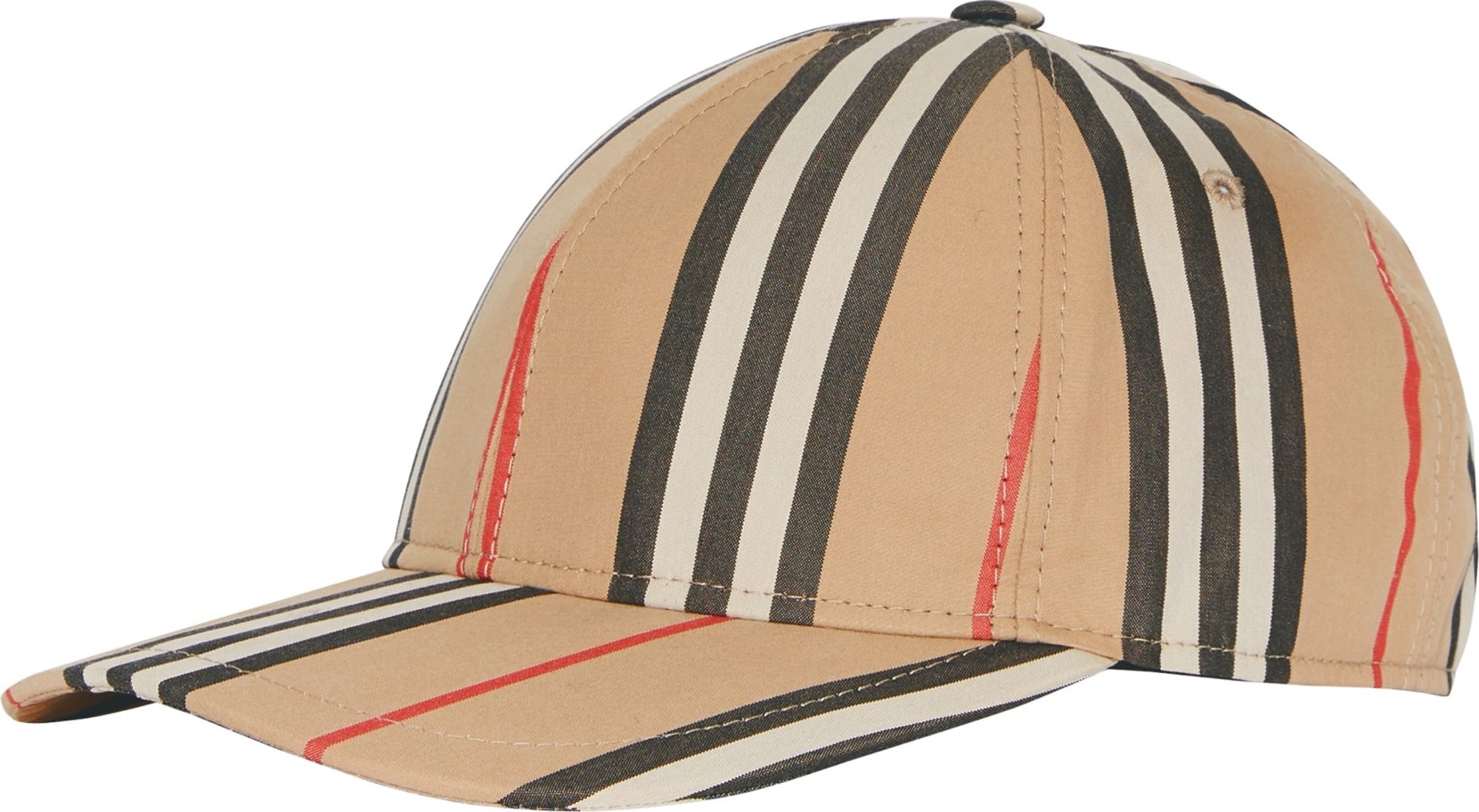 Burberry London England Logo Icon Stripe Baseball Cap