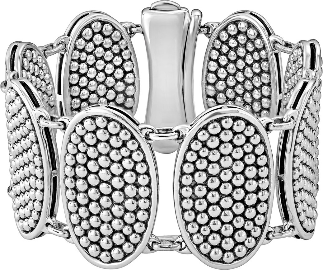 LAGOS Signature Caviar Ellipse Link Bracelet