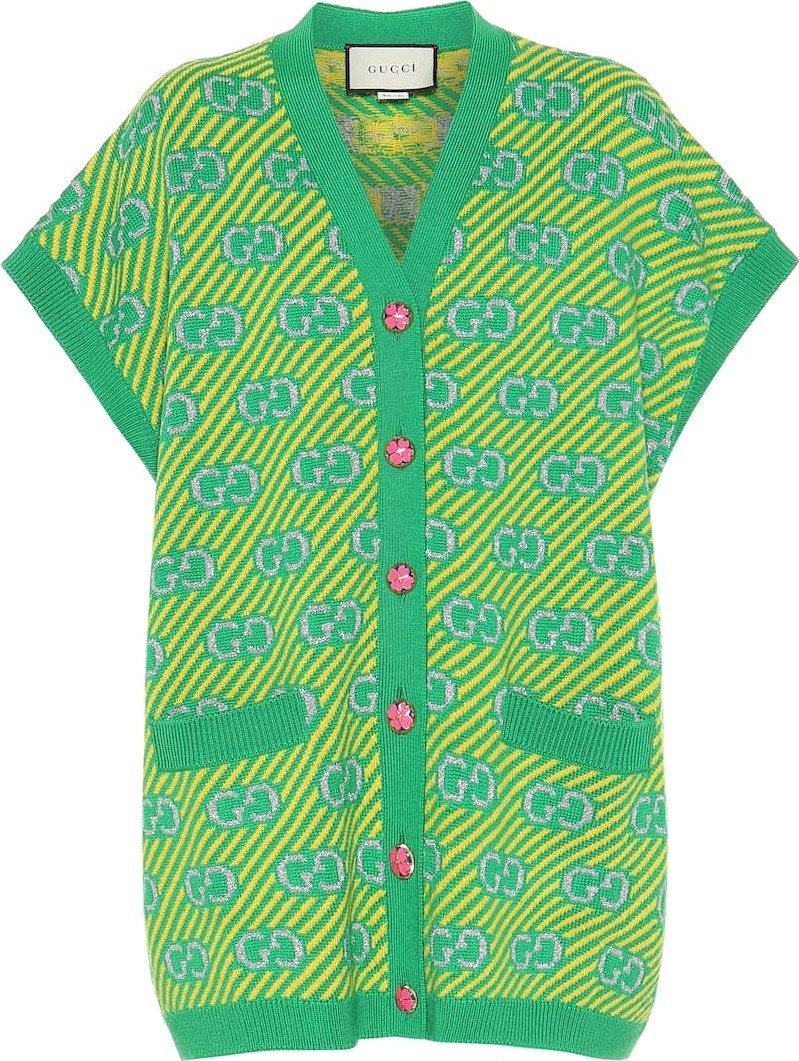 Gucci GG wool-blend vest