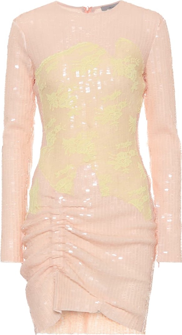 Preen Michelle sequined minidress