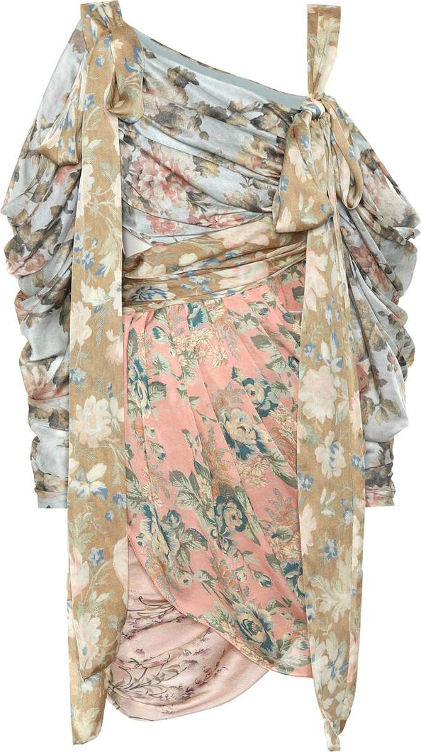 Zimmermann Unbridled Elixer silk dress