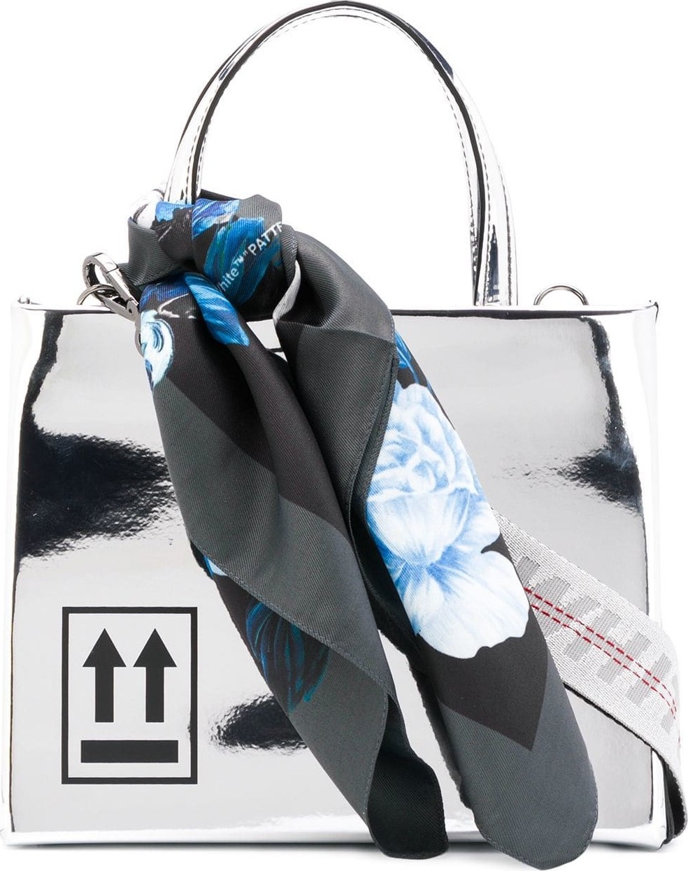 Off White Mini Mirror Box bag