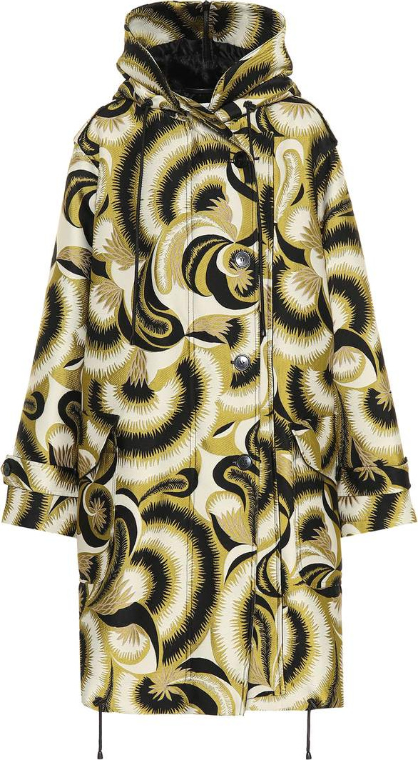 Dries Van Noten Jacquard coat