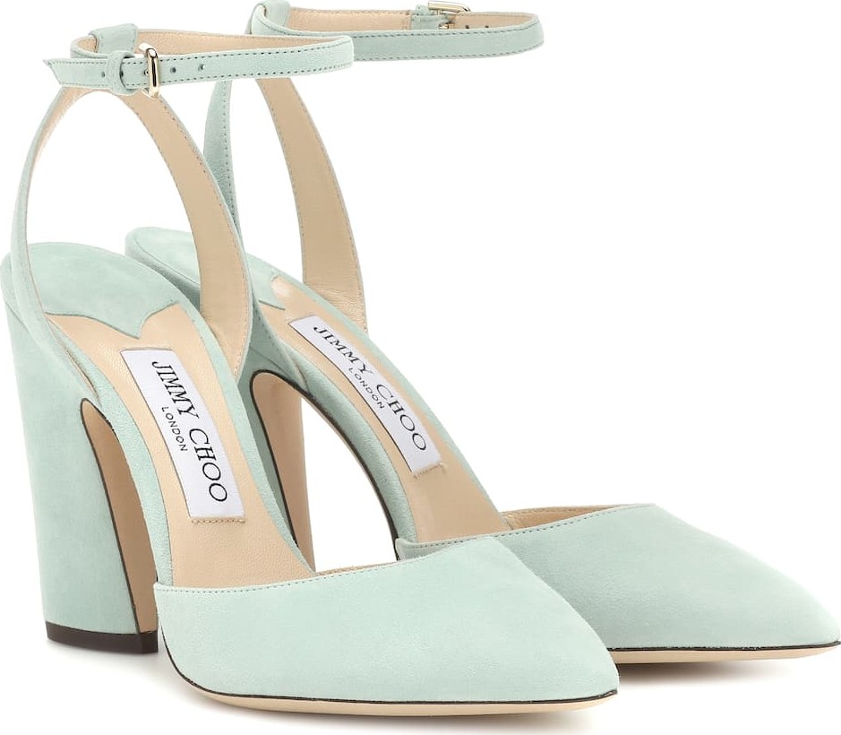 Jimmy Choo Micky 100 suede pumps