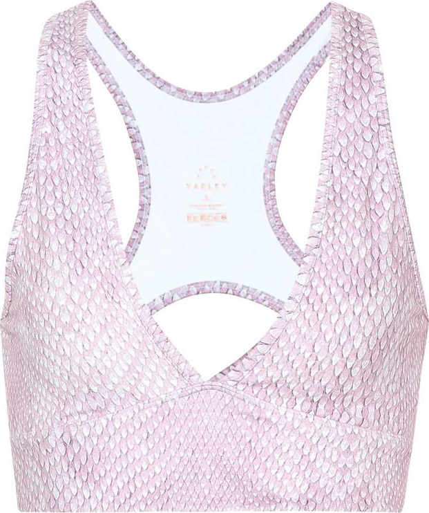 Varley Brooks printed sports bra