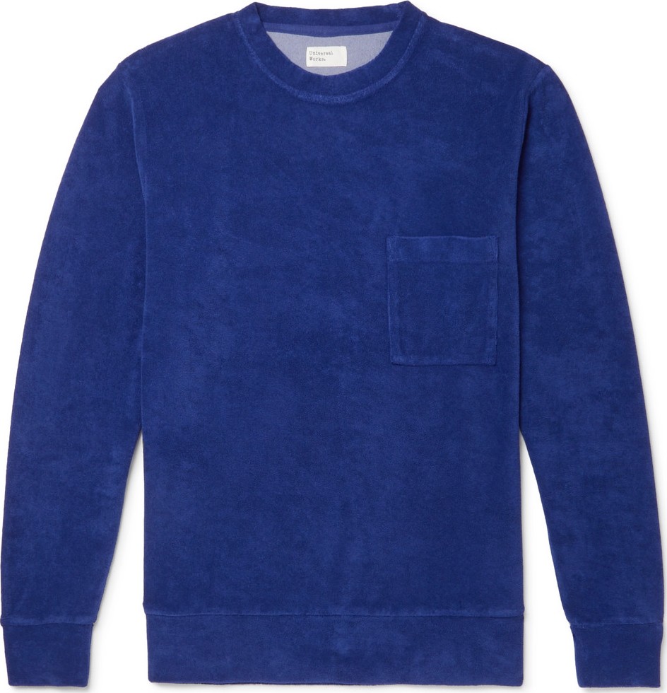 Universal Works Cotton-Blend Terry Sweatshirt
