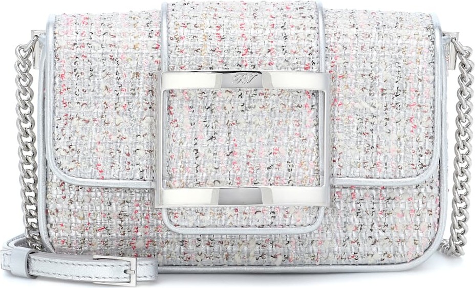 Roger Vivier Très Vivier Small tweed shoulder bag
