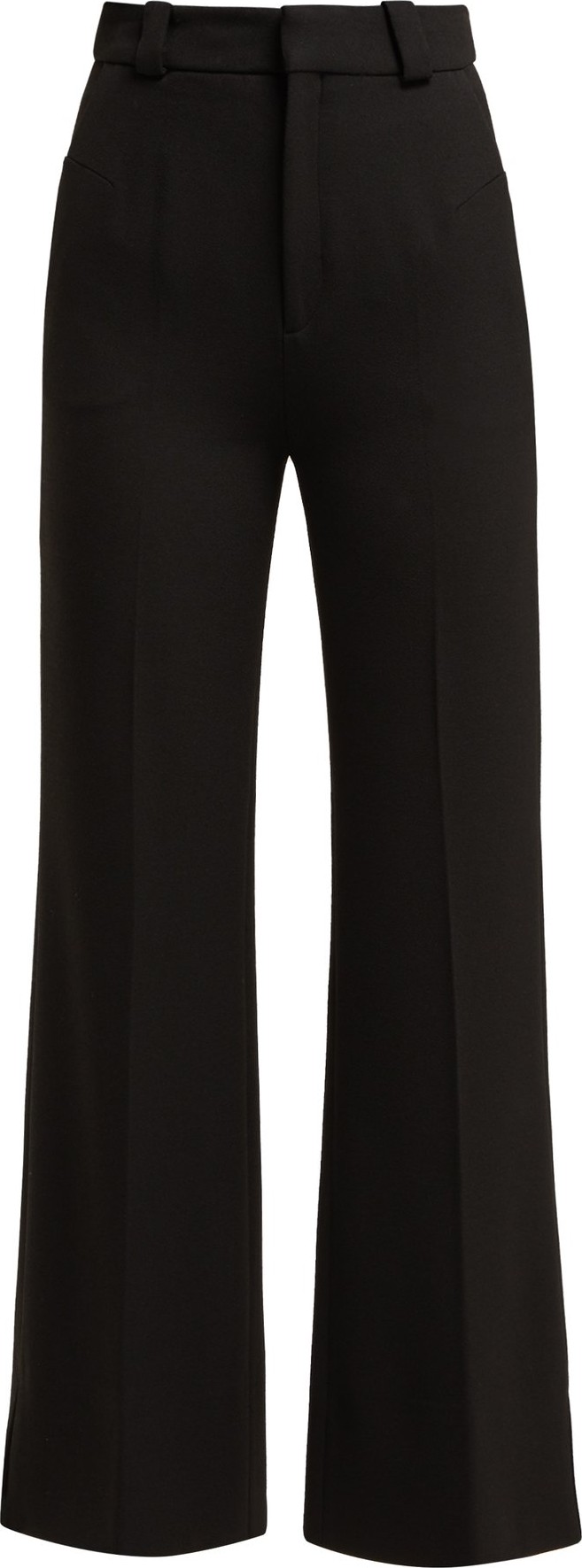 Roland Mouret Dilman stretch-crepe flared trousers