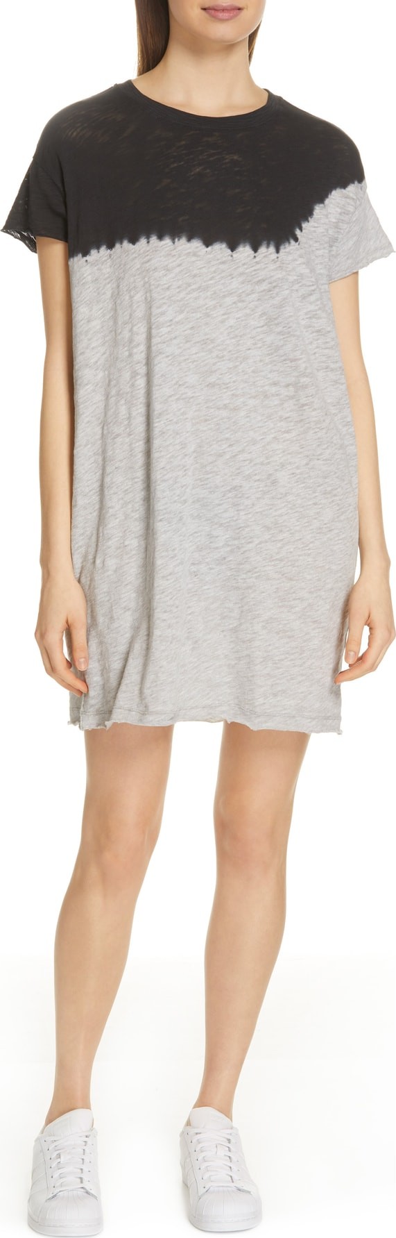 ATM Anthony Thomas Melillo Dip Dye T-Shirt Dress