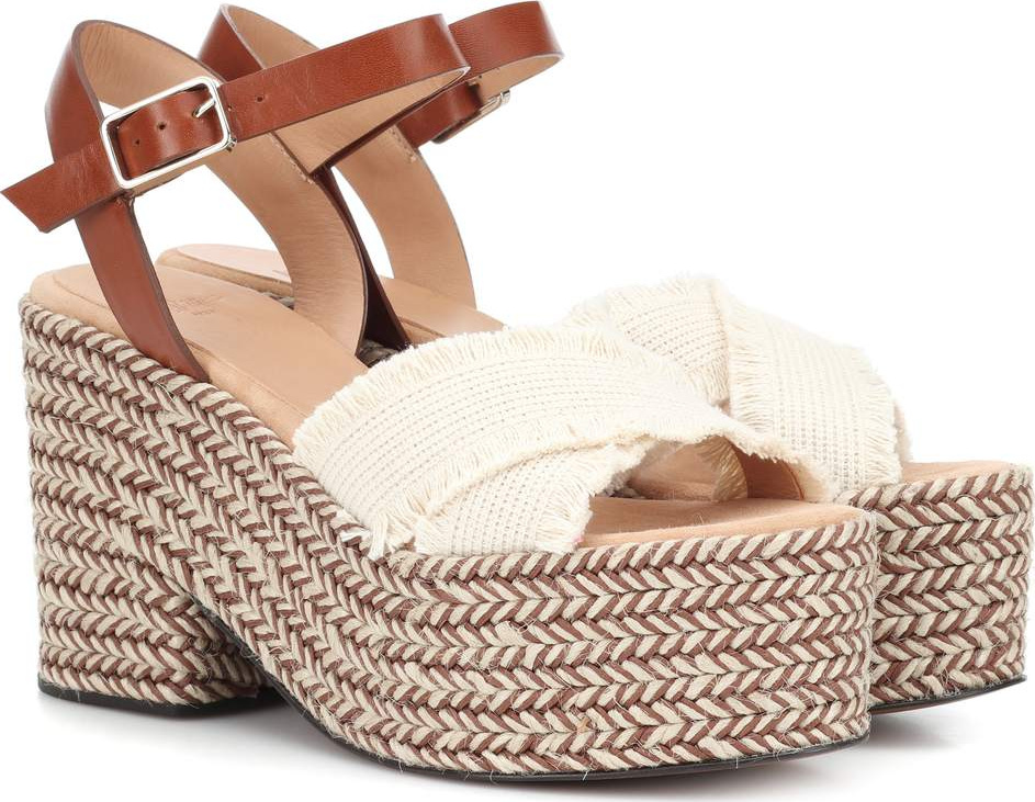Castaner Xareni canvas wedge sandals