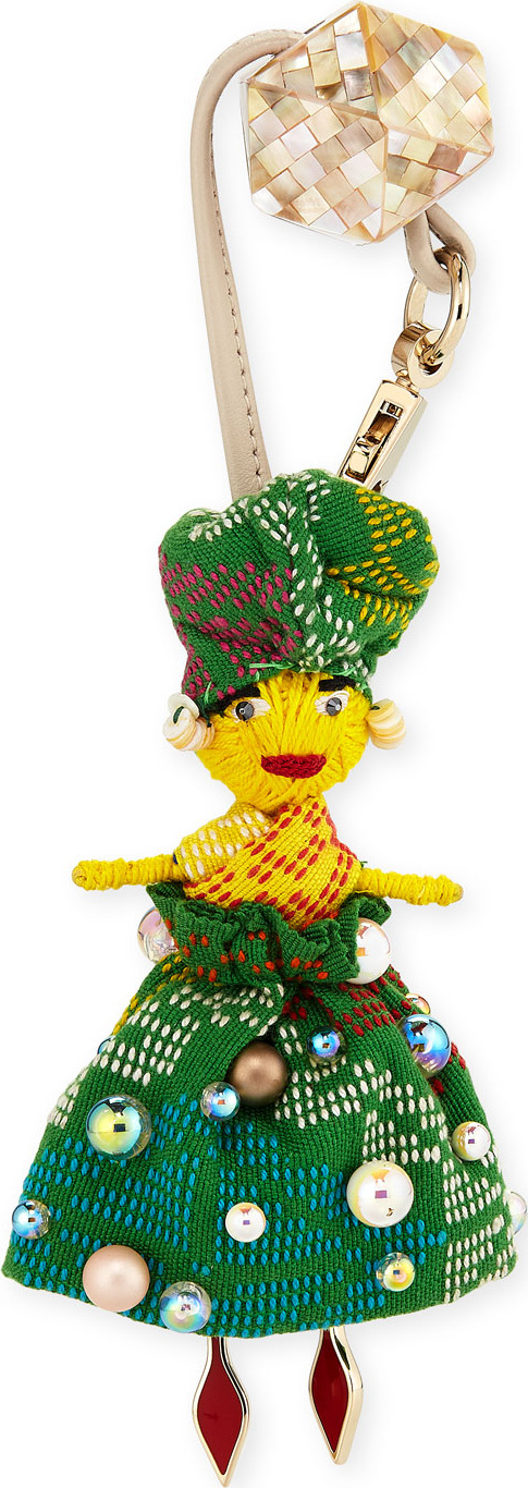 Christian Louboutin Manilacaba Doll Charm for Handbag