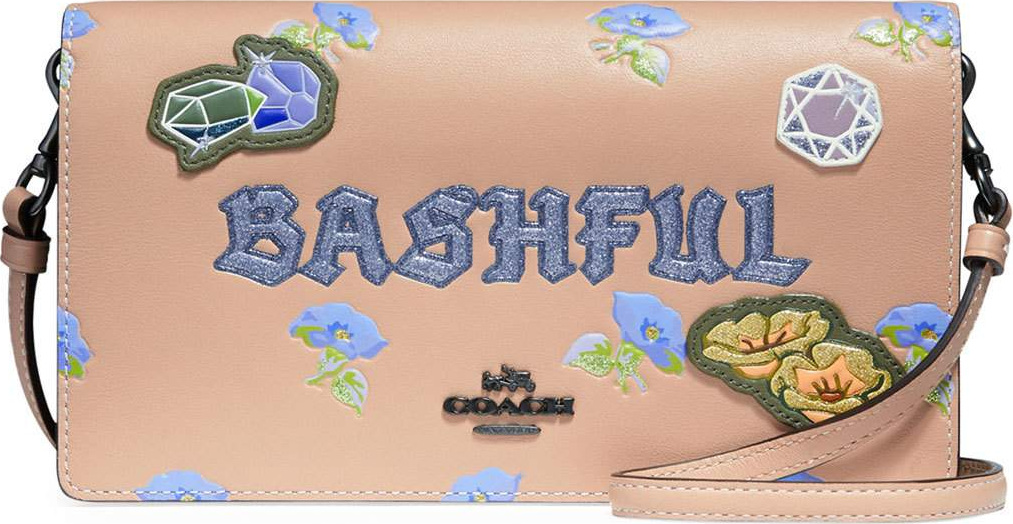 COACH 1941 DISNEY X COACH Bashful Fold-Over Crossbody Clutch Bag