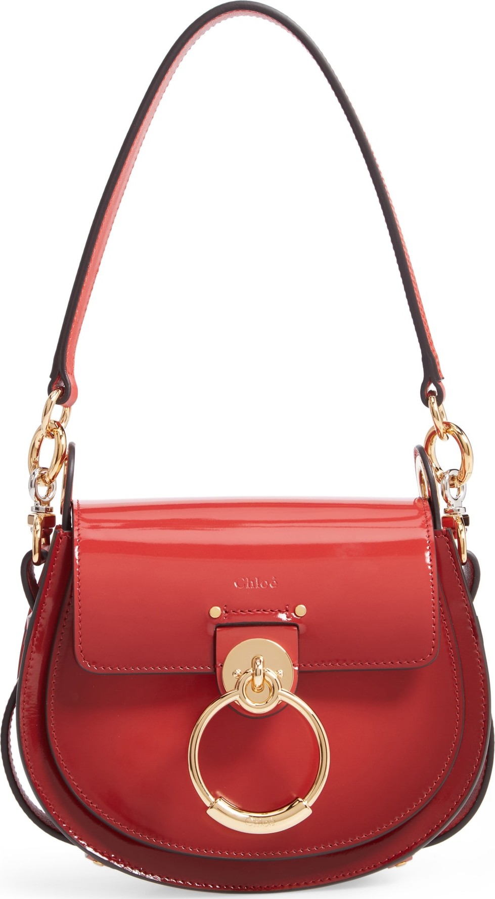 Chloe Medium Tess Calfskin Leather Shoulder Bag