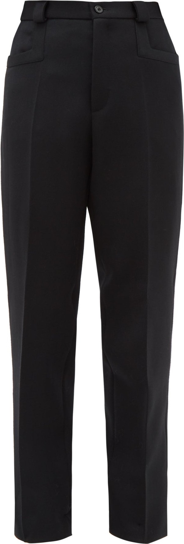 Maison Margiela Tailored wool straight-leg trousers