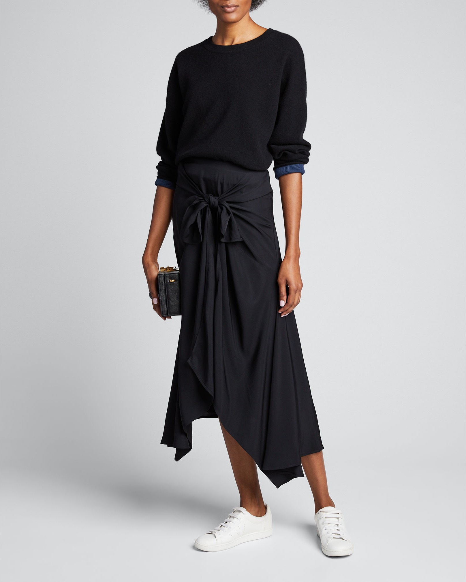 Vince Crewneck Double Layer Sweatshirt