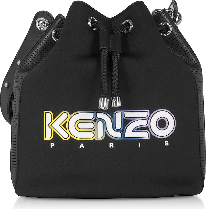 KENZO Black Kombo Bucket Bag