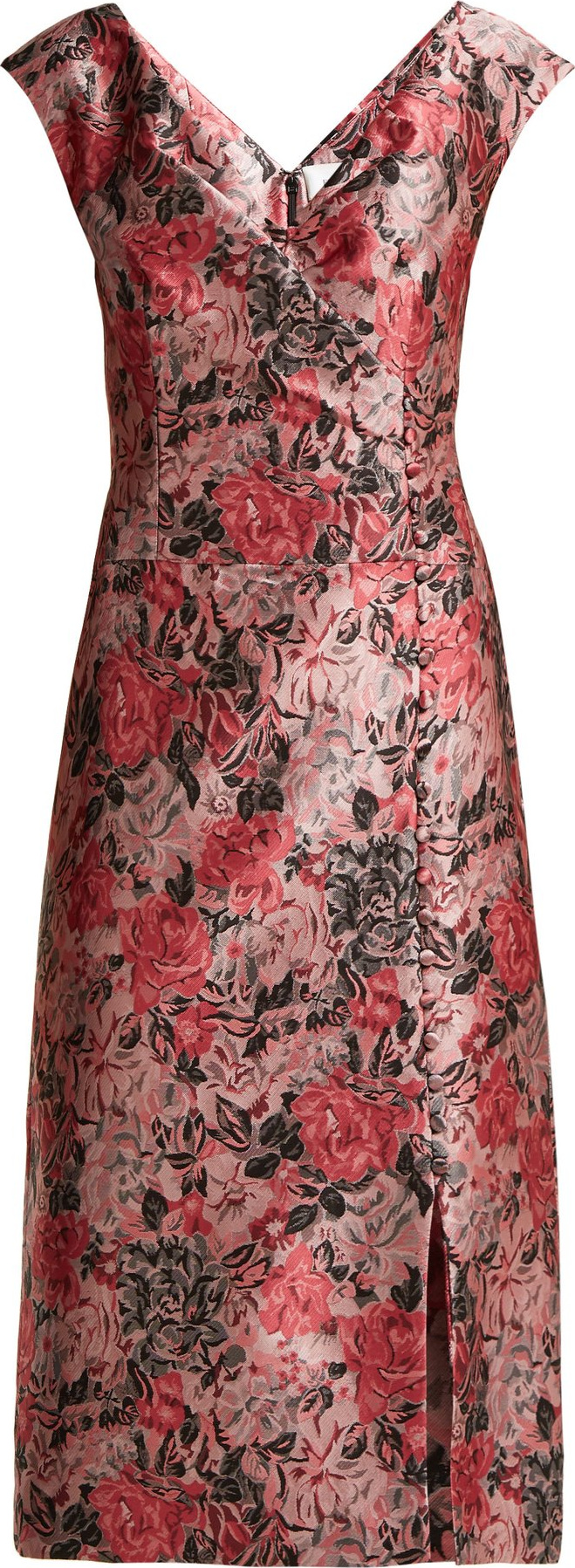 Erdem Joyti floral jacquard dress