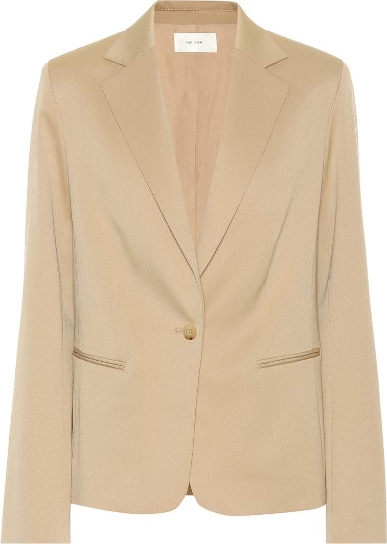 THE ROW Stretch wool blazer