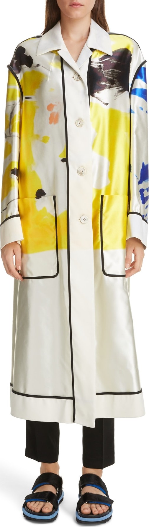 Dries Van Noten Ravela Cotton & Silk Jacket