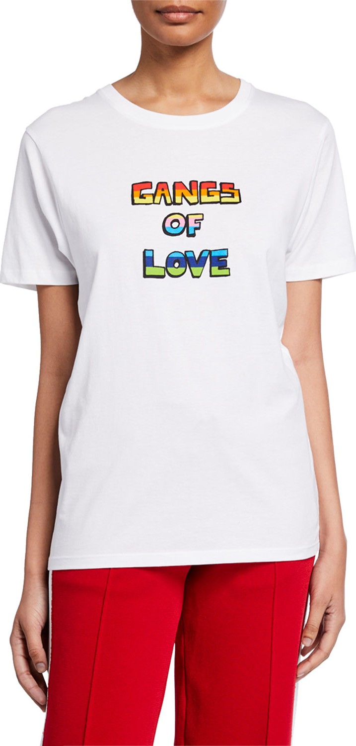 Bella Freud Gangs Of Love Graphic T-Shirt