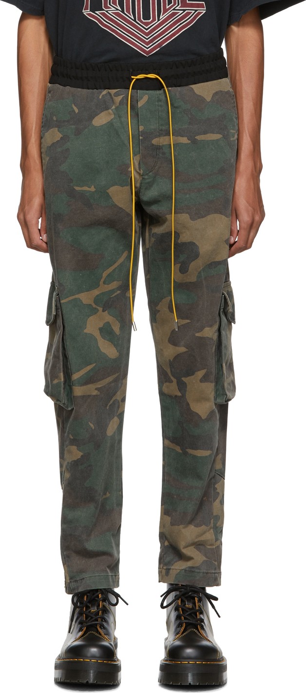 RHUDE Multicolor Camo Rifle 2 Trousers