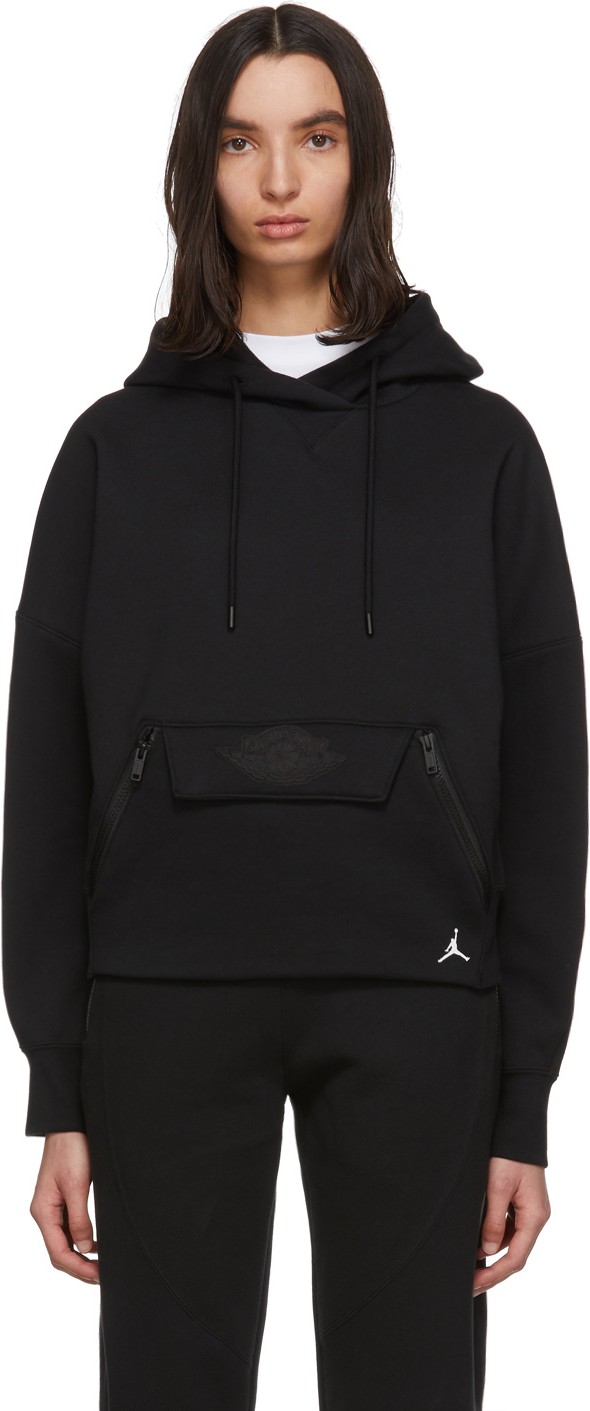 Jordan Black Fleece Hoodie