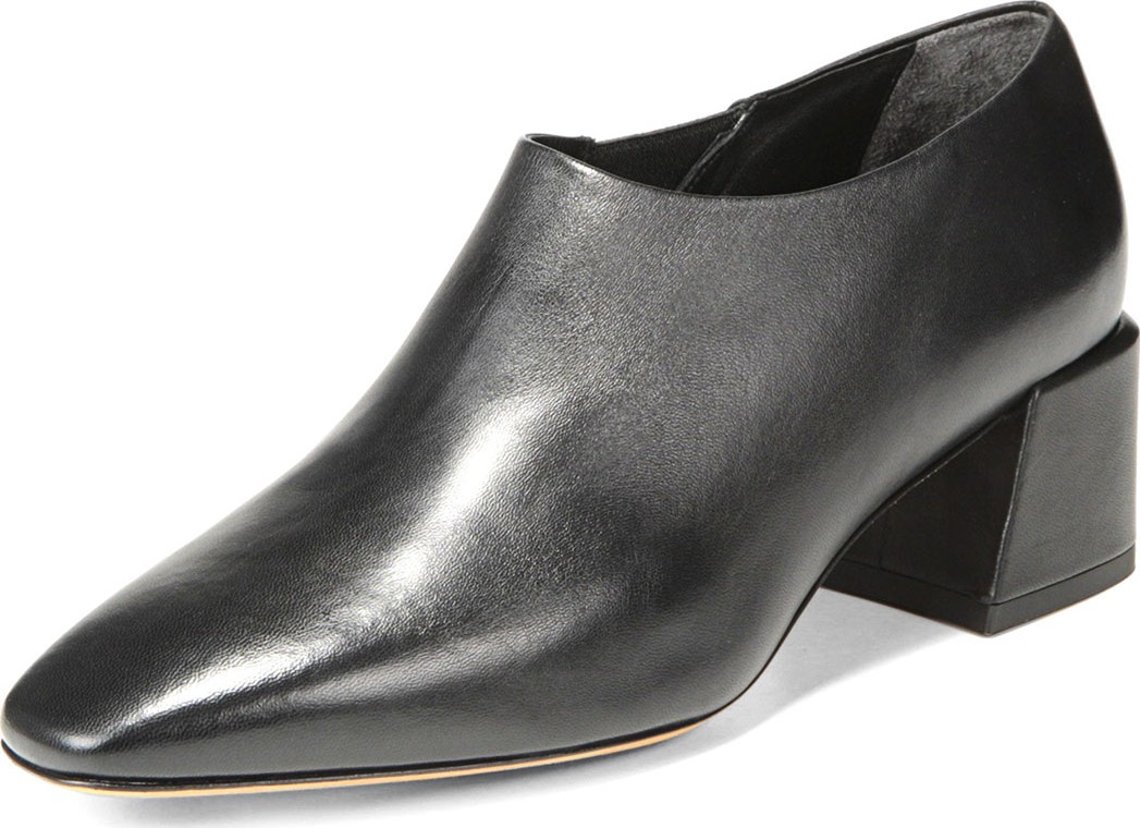 Vince Delancy Leather Ankle Booties