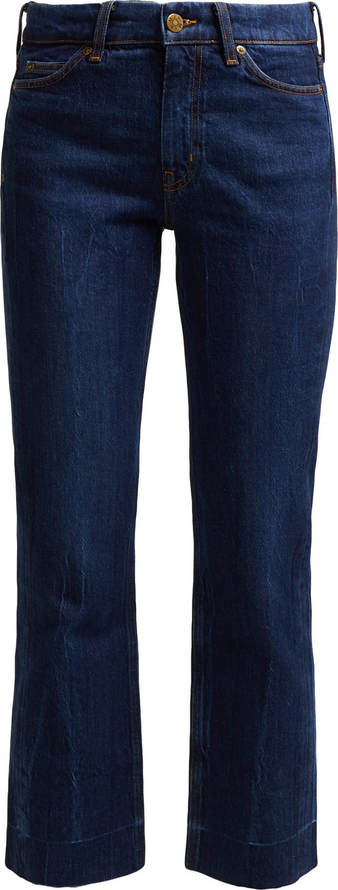 M.i.h Jeans Daily Crop high-rise straight-leg jeans