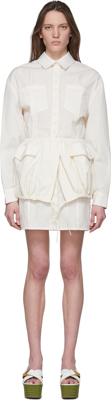 Jacquemus White 'La Robe Cueillette' Dress